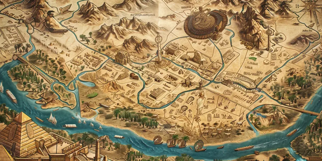 Assassins Creed Origins mapa: Odkryj sekrety starożytnego Egiptu