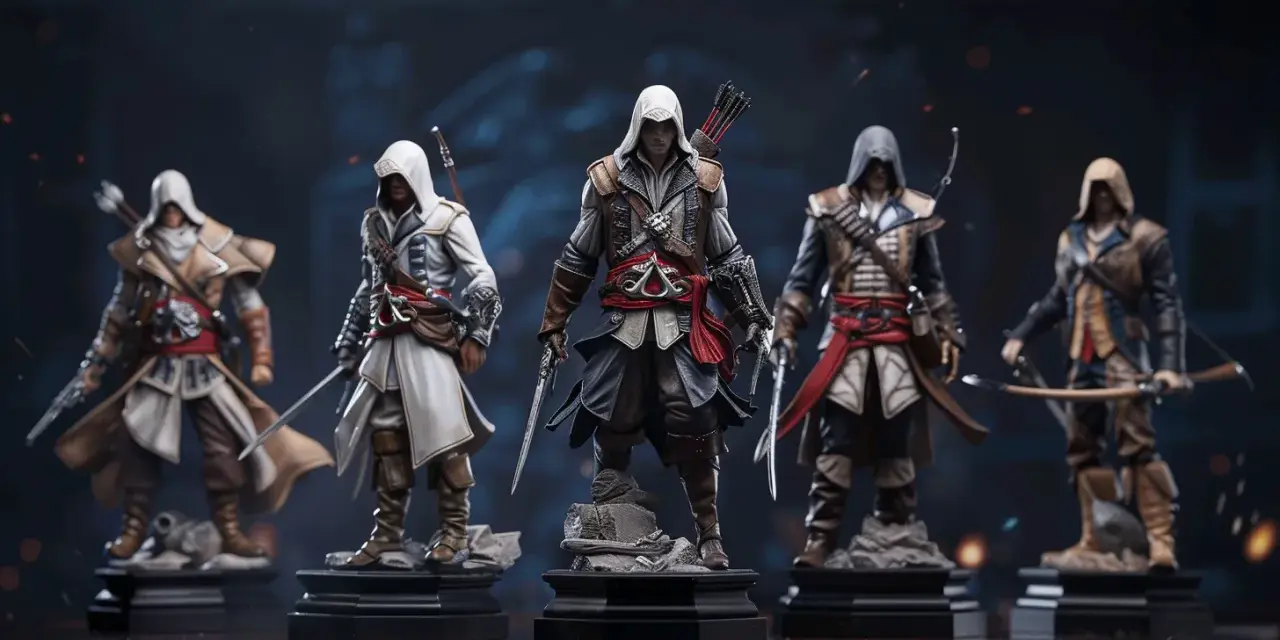 Assassins Creed figurka: Top 5 najpiękniejszych modeli do kolekcji