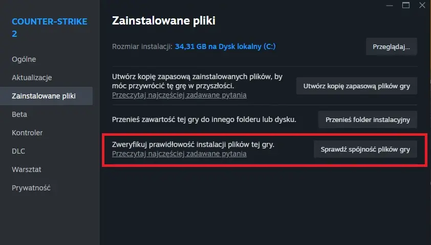 Jak naprawić system VAC nie mógł zweryfikować sesji gry i grać bez problemów